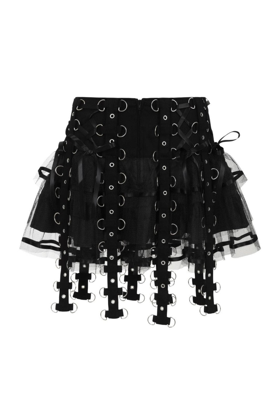 Chai Mini Skirt [BLACK/BLACK]