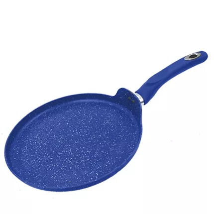 Champs Black Round Griddle Ceramic Speckled Inside 2.5mm - 12"