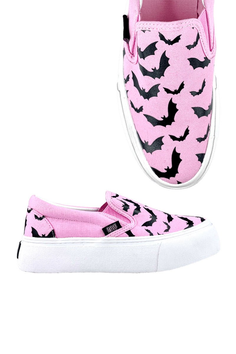 Chill Bat Platform Sneakers [PINK/BLACK]