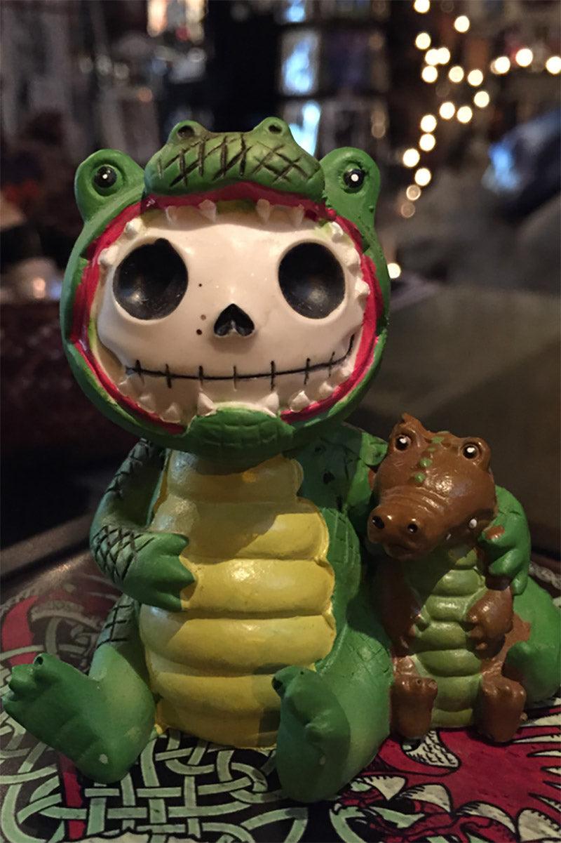 Chompsy the Crocodile Statue