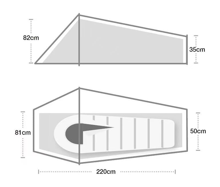 Cosy Camp Aero Nest Ultralight Hiking Tent