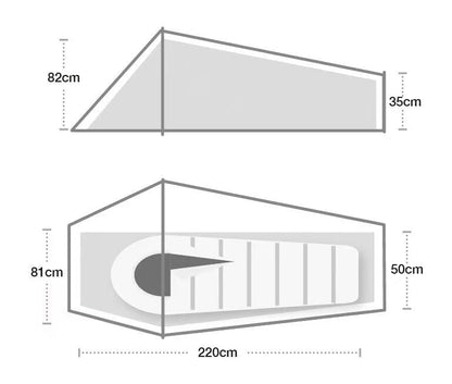 Cosy Camp Aero Nest Ultralight Hiking Tent