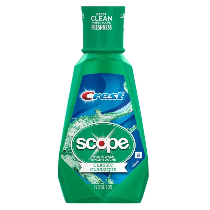 Get Fresh Breath with Wholesale Crest Scope Original Mint Mouthwash at Mexmax INC