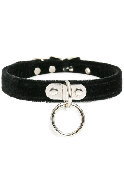 Cut Throat O-Ring Collar [Velvet]