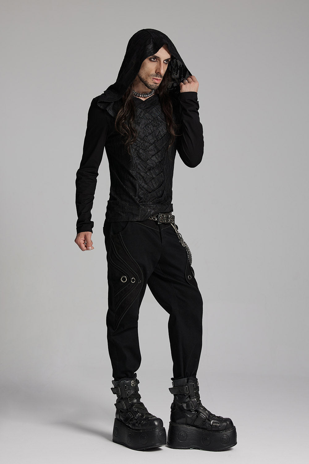 Black Morgue Cyberpunk Pants