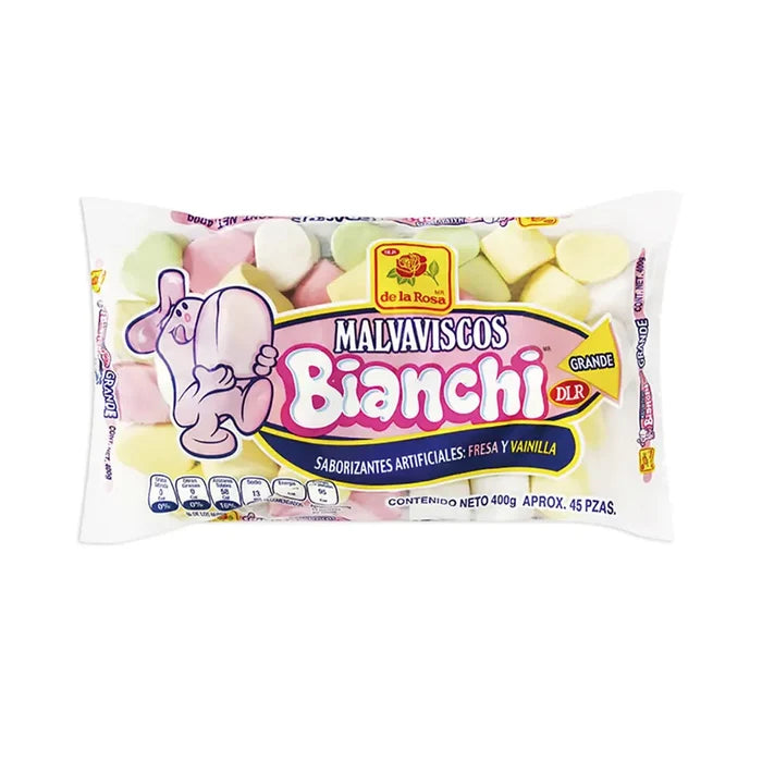 Wholesale De La Rosa Pink and White Marshmallows- Get sweet deals at Mexmax INC