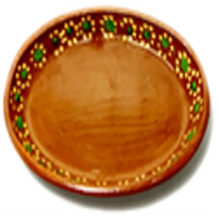 Wholesale 11 Deep Oval Clay Plate Authentic style Mexmax INC.