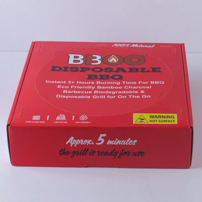 Disposable BBQ Camping Kit (with Non-Stick Fry Pan)