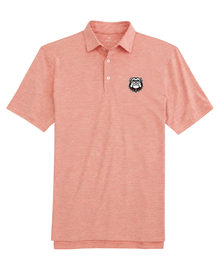Driver Spacedye Polo UGA (Varsity Red)