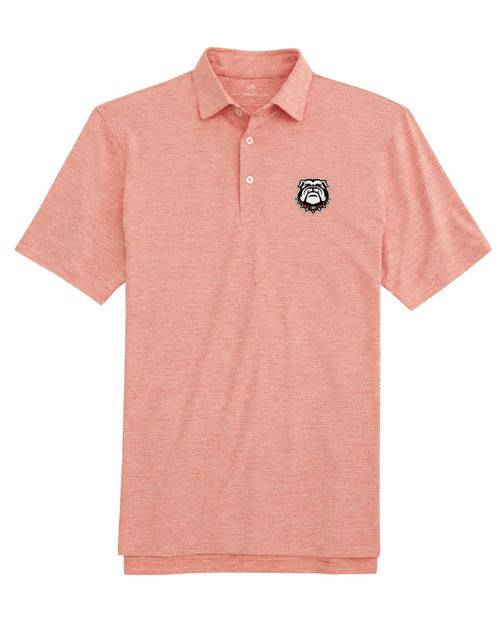 Driver Spacedye Polo UGA (Varsity Red)