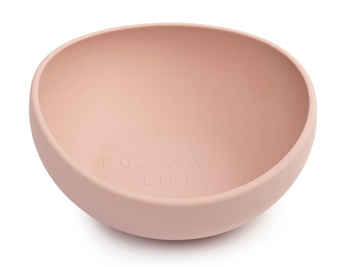 FuzzYard Life Silicone Bowl - Soft Blush S