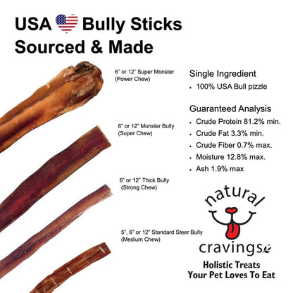 Bully Stick Super Monster USA 12"