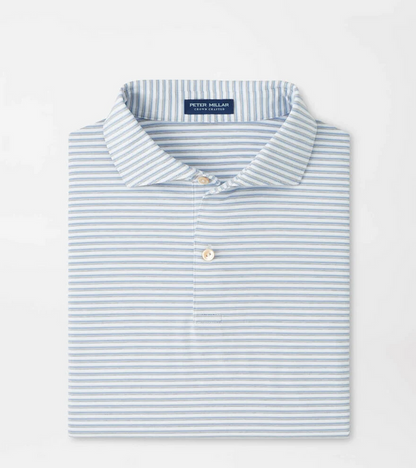 Echo Performance Jersey Polo (White/Gale Grey)