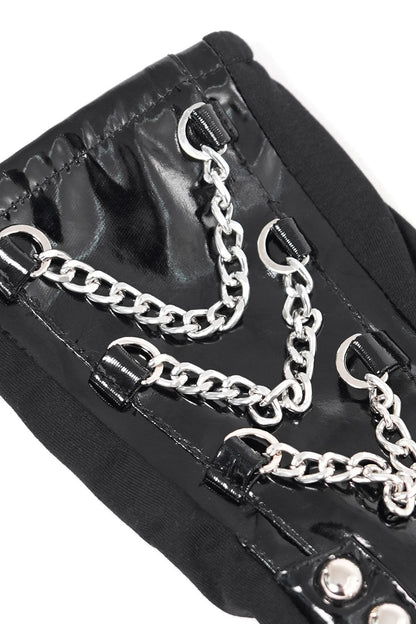 90s Grunge Goth Fingerless Gloves