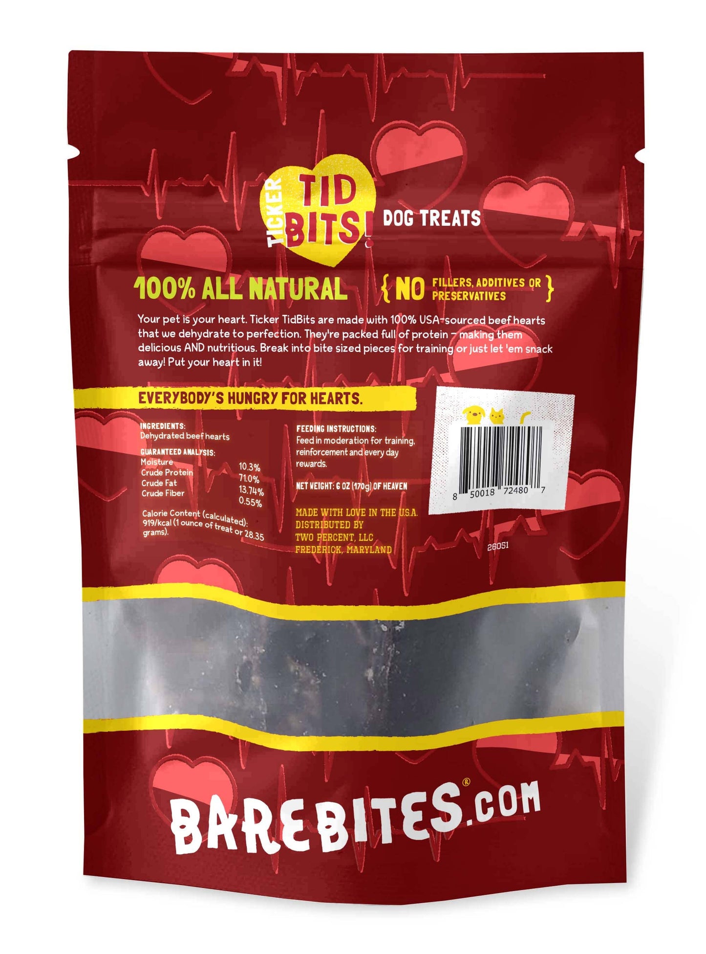 Bare Bites - 6oz. Ticker Tid Bits! - Item# 26051