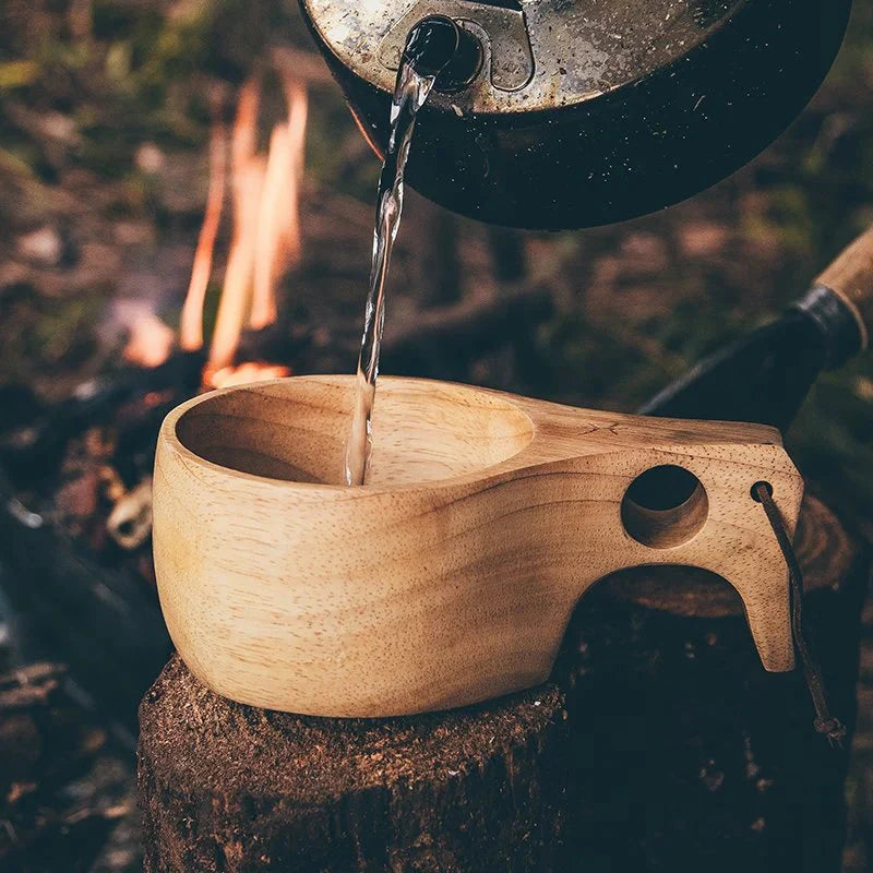 FIREMAPLE Ancest Bushcraft Wooden Cup