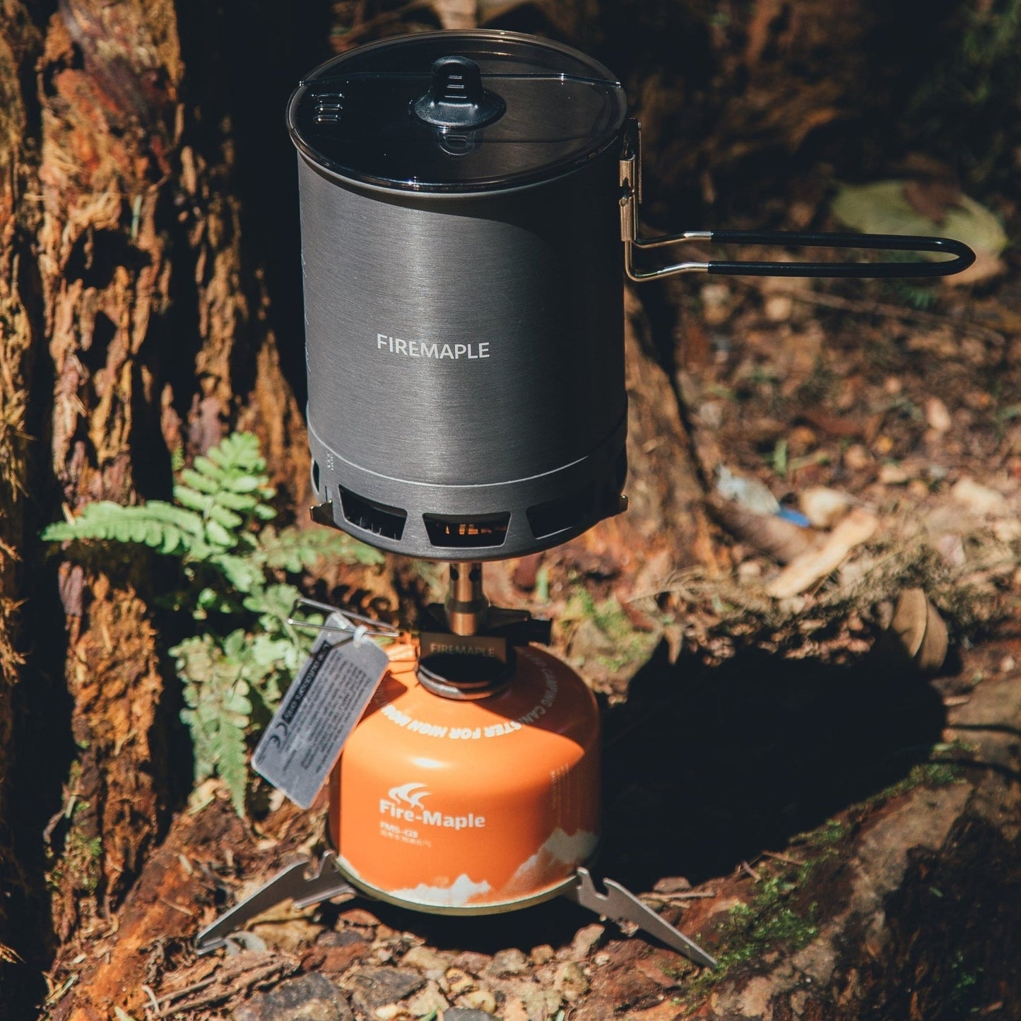 FIREMAPLE Ash Gas Canister Stand