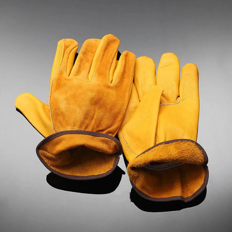 FIREMAPLE Cowhide leather Work Gloves