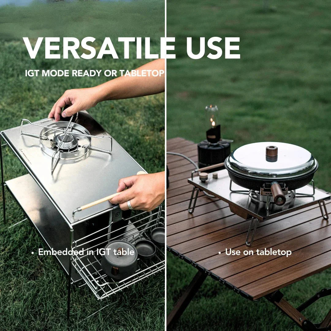 FIREMAPLE GeoHeat Desktop IGT Foldable Stove