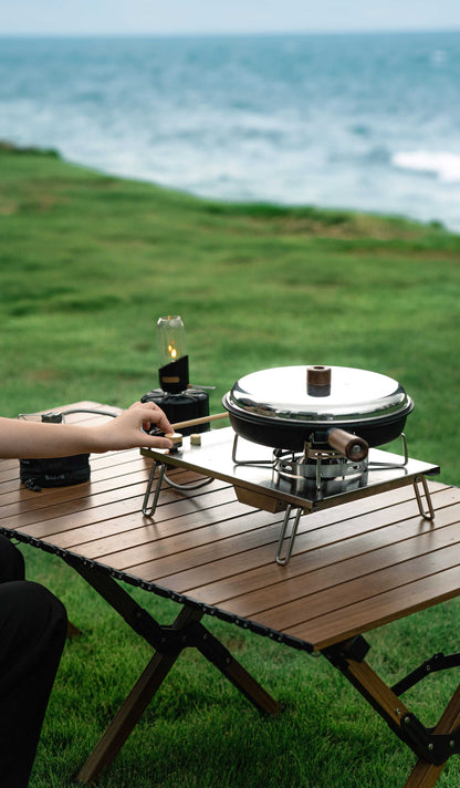 FIREMAPLE GeoHeat Desktop IGT Foldable Stove