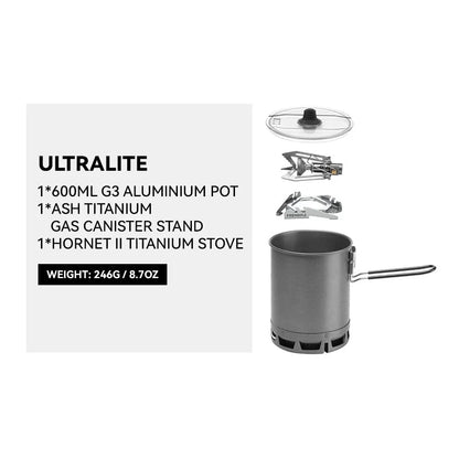 FIREMAPLE Petrel Ultralight Cooking System