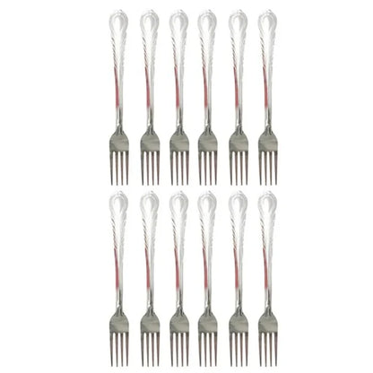 Wholesale Heavy Duty Stainless Steel Forks 12-Pack - Mexmax INC