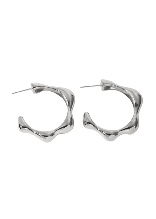 Goldie Hoop (Silver)