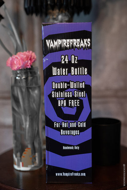 Alice in Murderland 24 Oz Water Bottle Tumbler