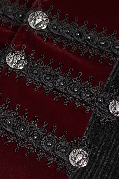 Bloodletting Velvet Vest