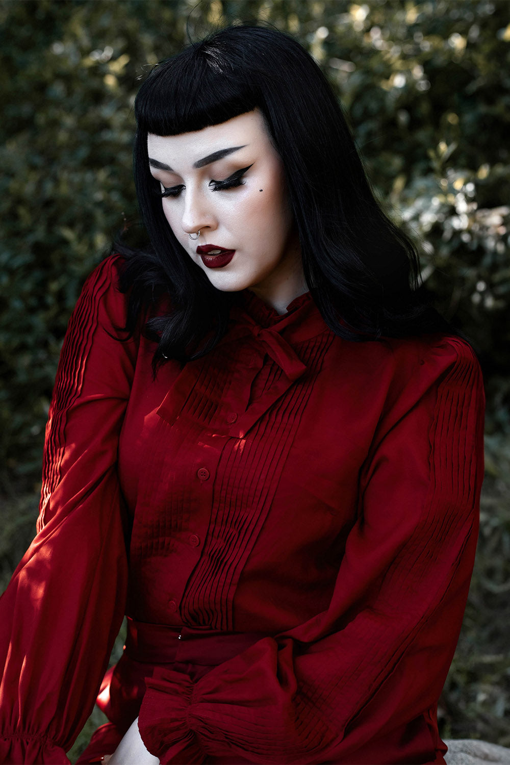 Briarcrest Button Down Shirt with Removable Bow
