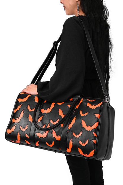 Bat Weekender Bag [Black/Orange]