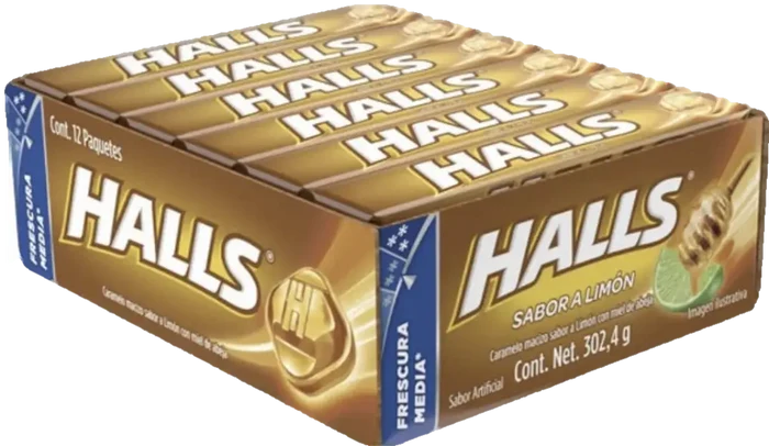 Get Soothing Relief with Wholesale HALLS Honey Cough Drops - Mexmax INC