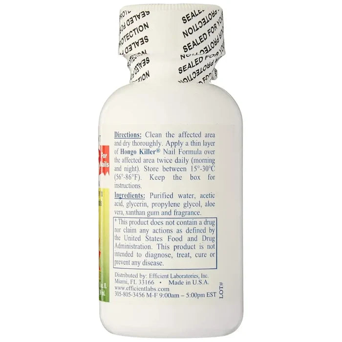 Hongo Killer Nail Formula 1 oz - Wholesale Foot Care at Mexmax INC