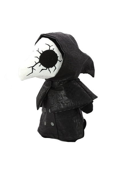 Cracked Mask Plague Doctor Plushy Backpack