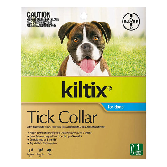 Kiltix - Tick Collar For Dogs (Fits For All)