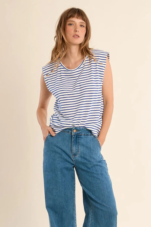 Knited Tee (Blue)