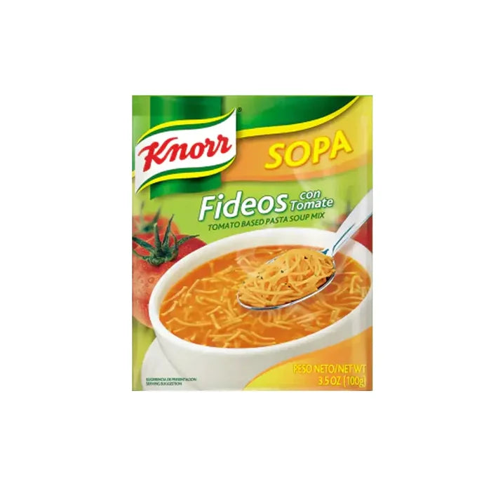 Knorr Tomato Soup with Letras - 3.5 oz