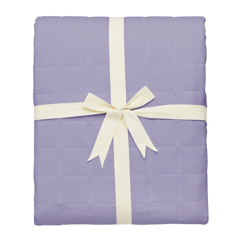 Adult Quilted Blanket in Taro 2.5