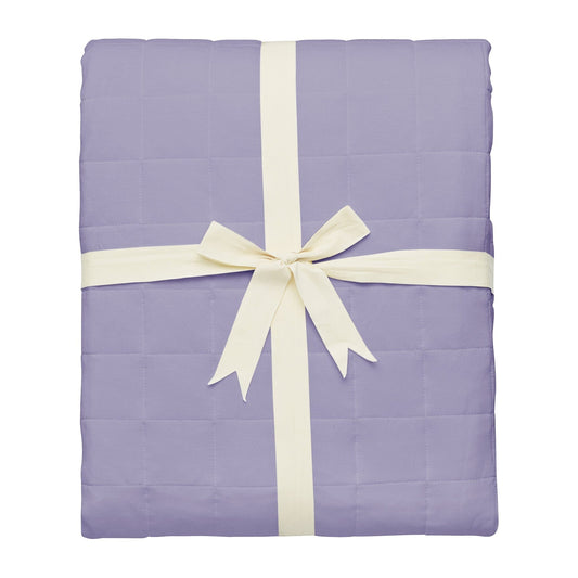 Adult Quilted Blanket in Taro 2.5