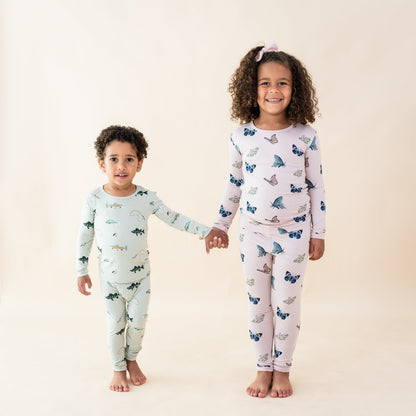 Long Sleeve Pajamas in Fishing