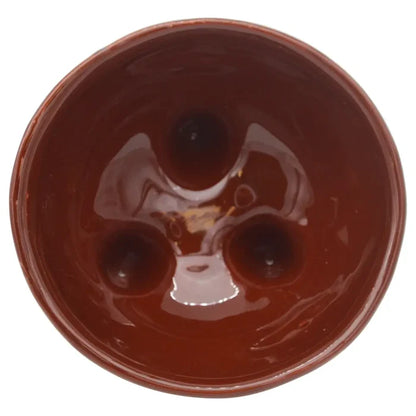 Wholesale La Mexicana 5.5-inch salsa bowl designed like a molcajete, available at Mexmax INC.