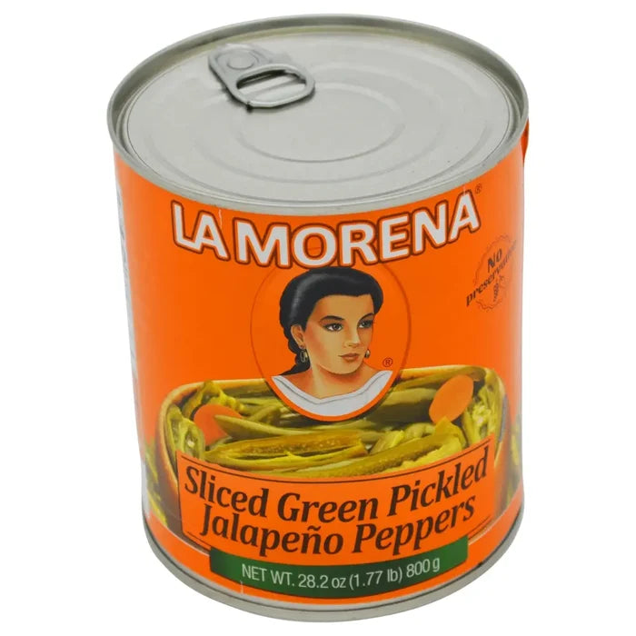 Wholesale La Morena Slice Jalapeno 28.2oz- Spicy pepper slices at Mexmax INC.