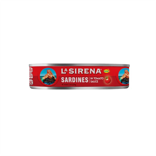 Get La Sirena Sardines in Tomato Sauce Oval 15oz at wholesale prices on Mexmax INC.