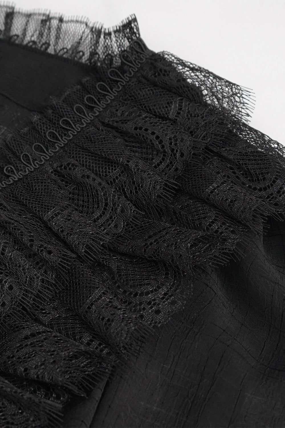 Crumbling Statues Romantic Ruffled Top