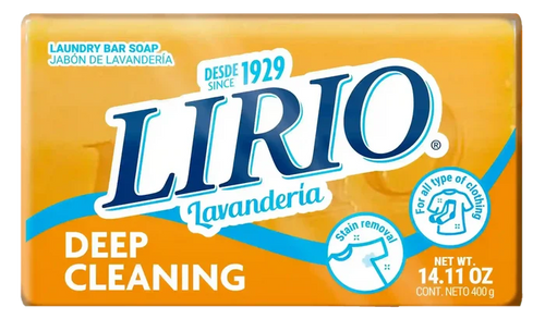 Lirio Tan Laundry Bar Soap - 400 gm