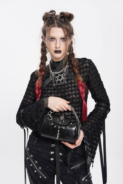 Catacombs Small Spiked Chain Bag