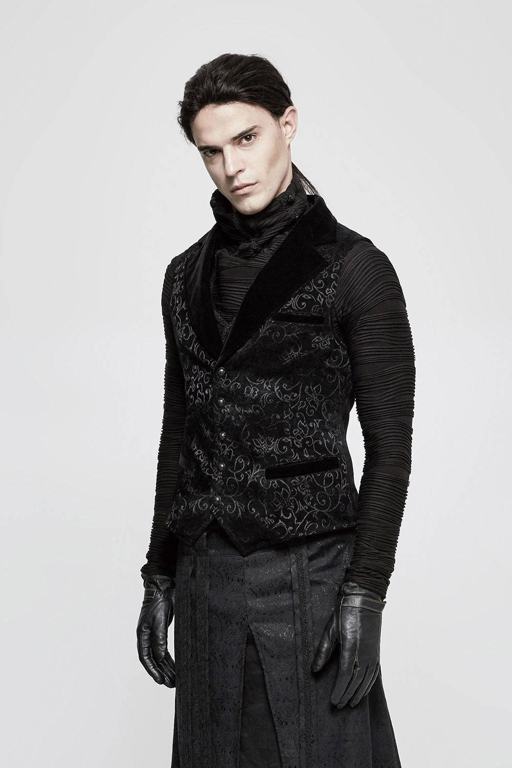 Blood Count Jacquard Vest