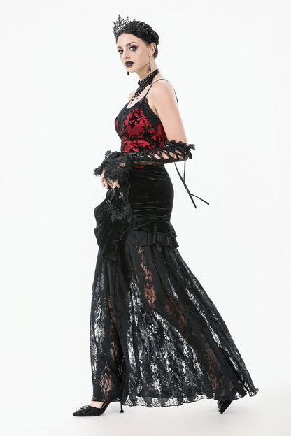 Château Noire Lace Maxi Skirt