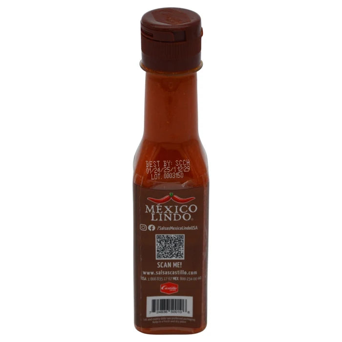 Wholesale Mexico Lindo Salsa Chiltepin Castillo 5oz - Mexmax INC