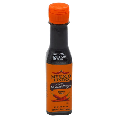 Wholesale Mexico Lindo Salsa Negra Picante 5oz- Available at Mexmax INC.